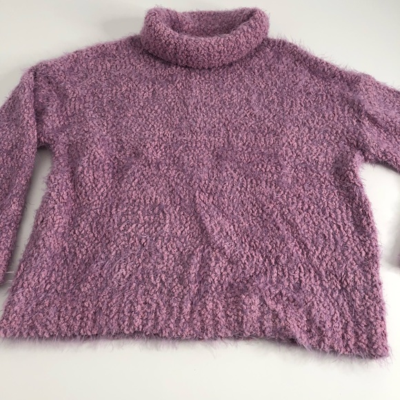 Abound Purple Marled Turtleneck Sweater XL NWT - Picture 2 of 9